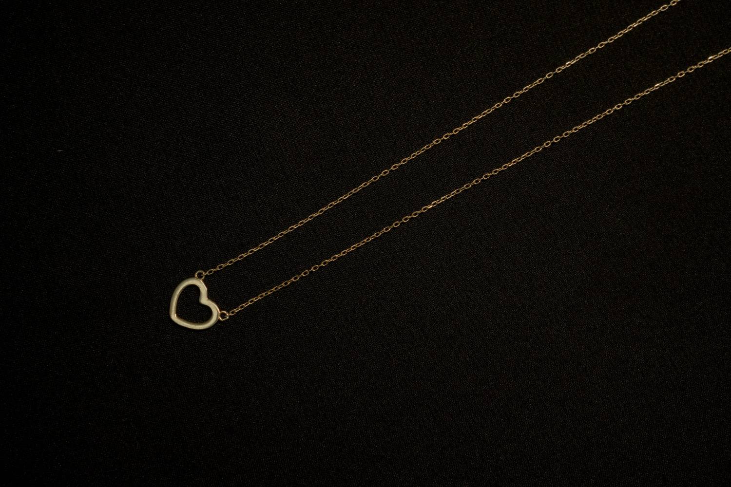 Open Heart Neck Chain