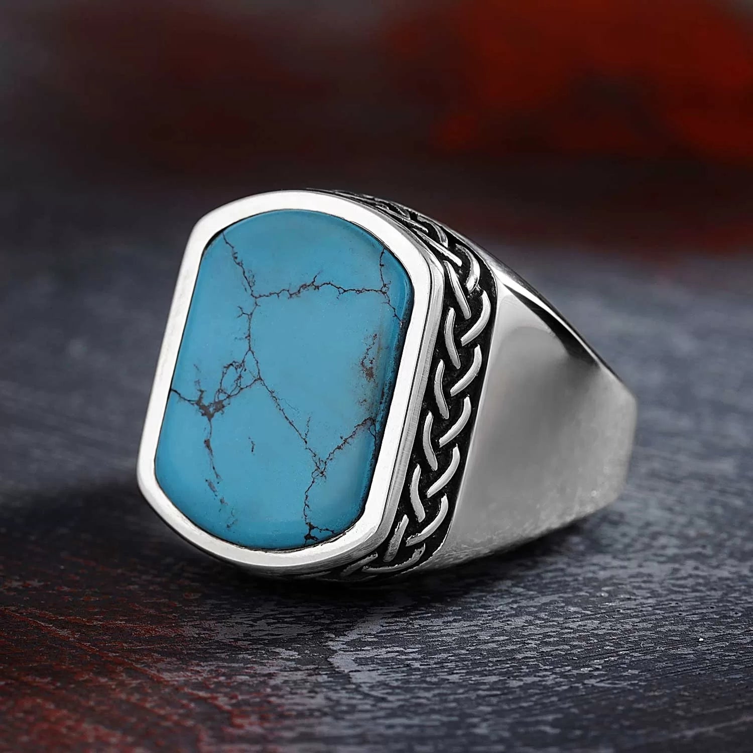 Turkish Titan Feroza Ring