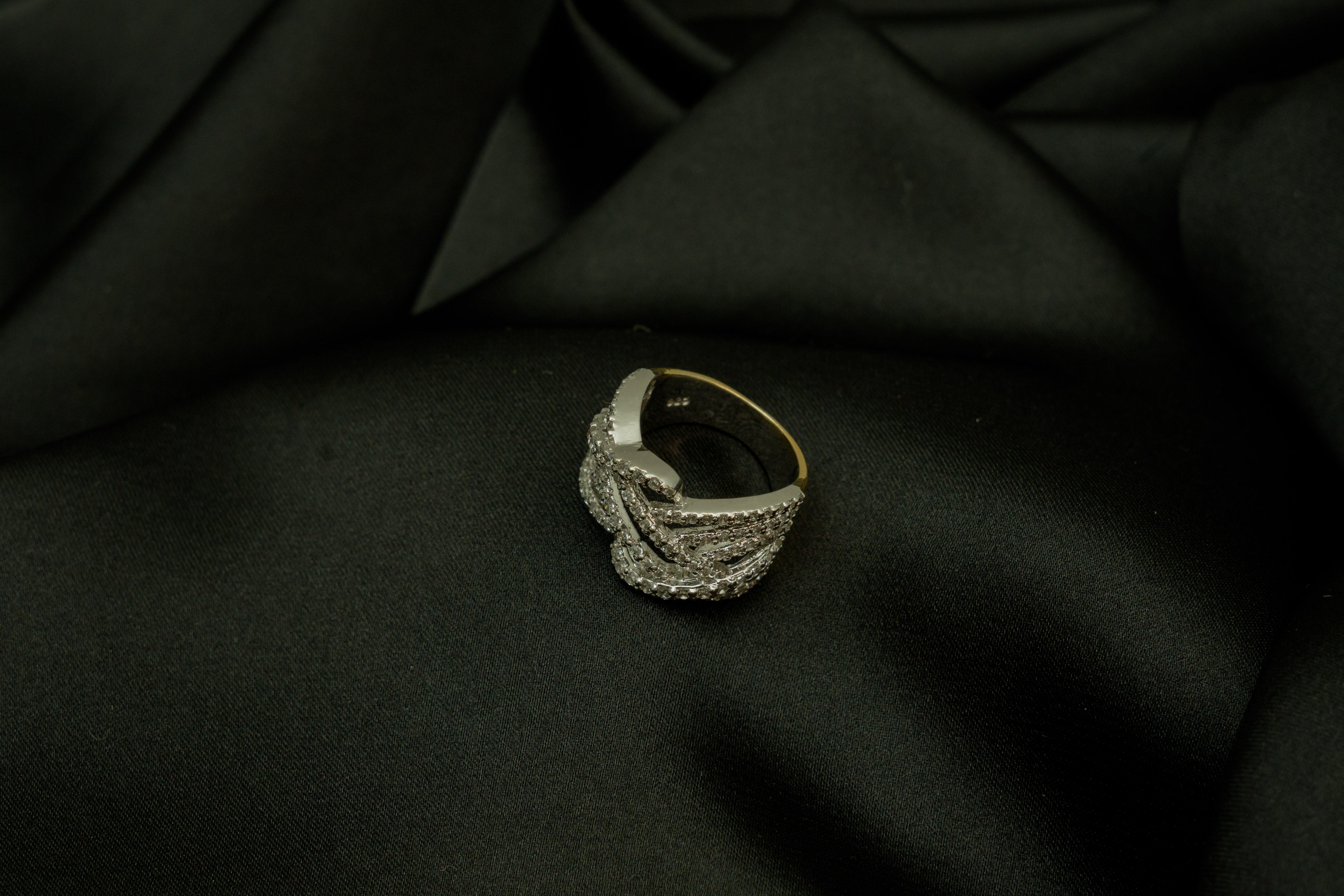 Silver Ring Premium look