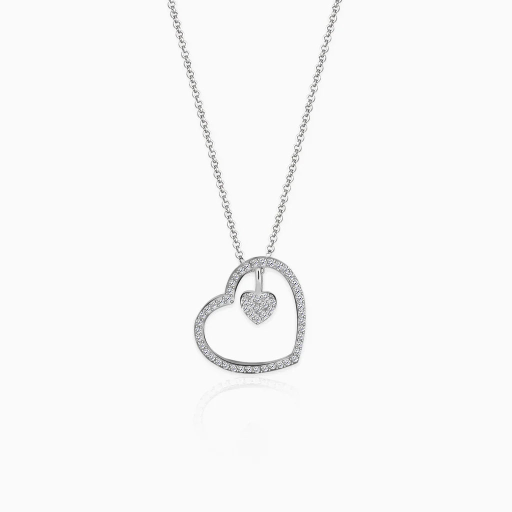 VESSIEL HEART PENDANT - 925 SILVER